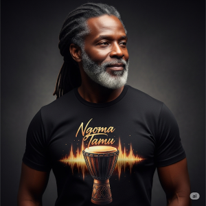Ngoma Tamu Djembe Drum Rhythm Tee